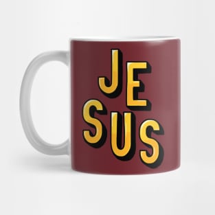 Jesus Christ design art Mug